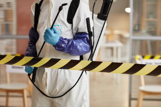 Professional Blood Cleanup technician working in Swanzey, NH